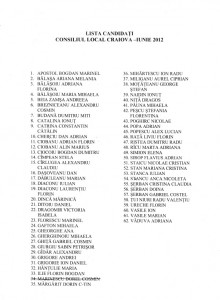 lista candidati pdl