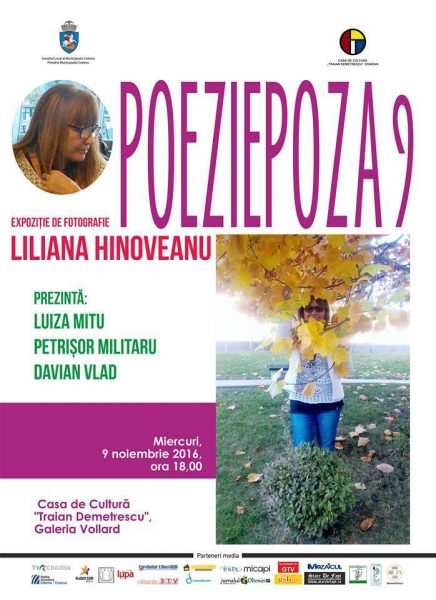 afis expozitie liliana hinoveanu