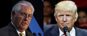 Rex Tillerson + Trump