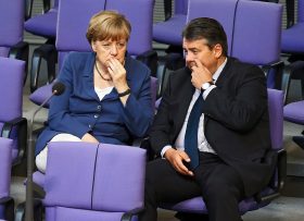 Gabriel+Merkel