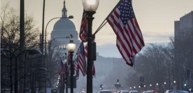 The Capitol in Washington, is seen at dawn, Wednesday, Jan. 18, 2017, as the city prepares for Friday's inauguration of Donald Trump as president. (AP Photo/J. Scott Applewhite)/DCSA103/17018478986269/1701181440