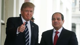 Donald Trump Abdel Fattah el-Sisi