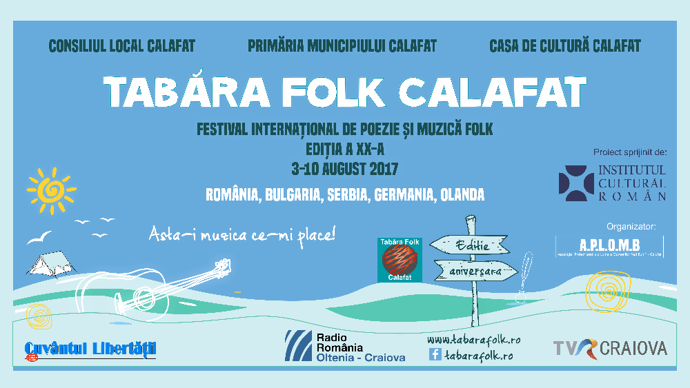 Timeline 2 Eveniment facebook Tabara de Folk Calafat 2017