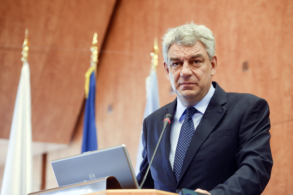 Ministrul Economiei Comertului si Turismului, Mihai Tudose participa la Reuniunea Reprezentantilor Ministerului Economiei Comertului si Turismului din Reteaua Externa, organizata de Ministerul Economiei Comertului si Turismului, in Bucuresti, luni, 6 iulie 2015. MARIUS DUMBRAVEANU / MEDIAFAX FOTO